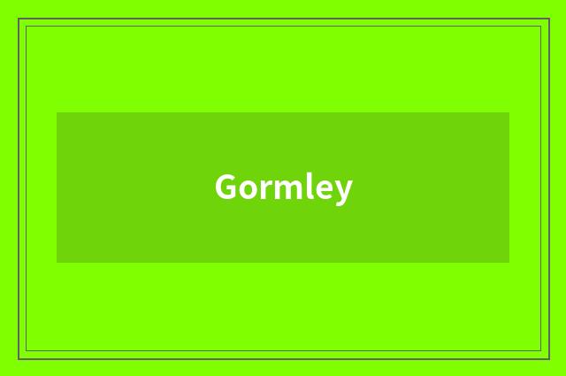 Gormley