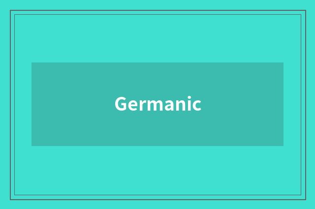 Germanic