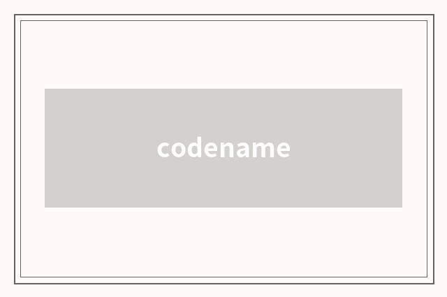 codename