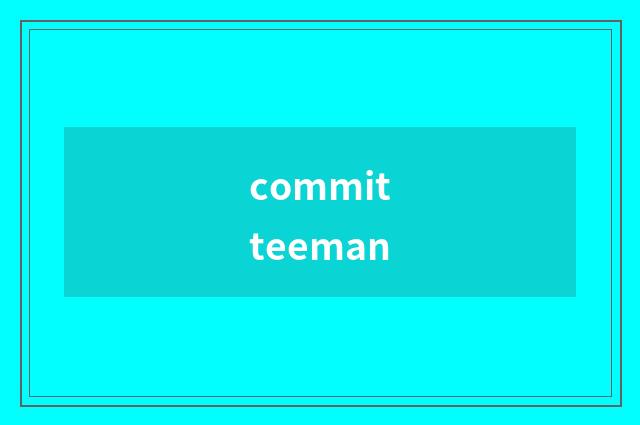 committeeman