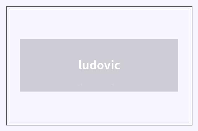 ludovic