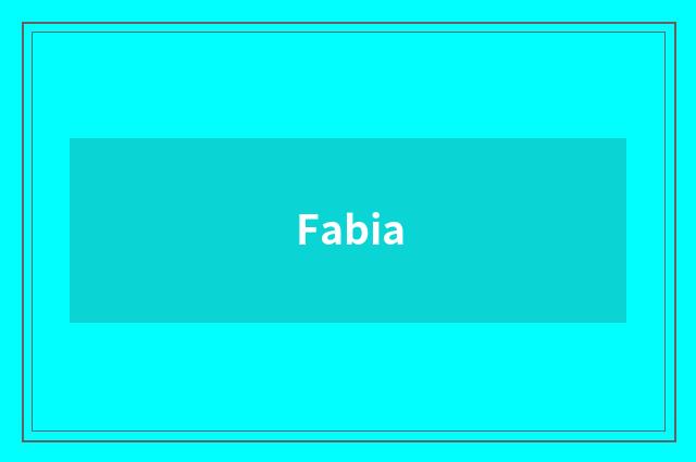 Fabia