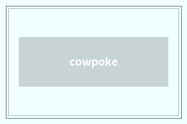 cowpoke
