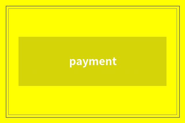 payment