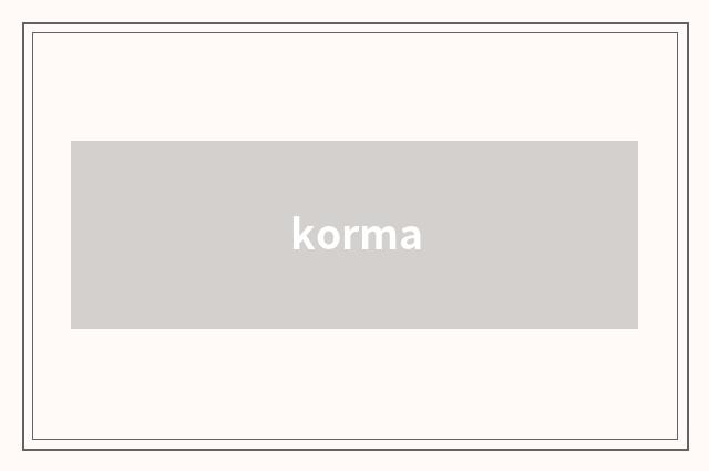 korma