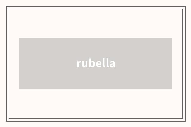 rubella