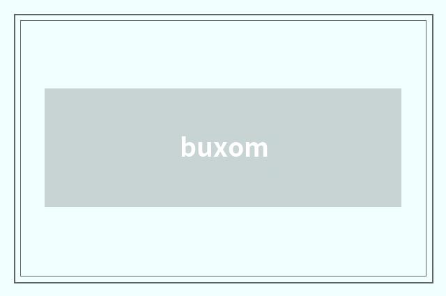 buxom