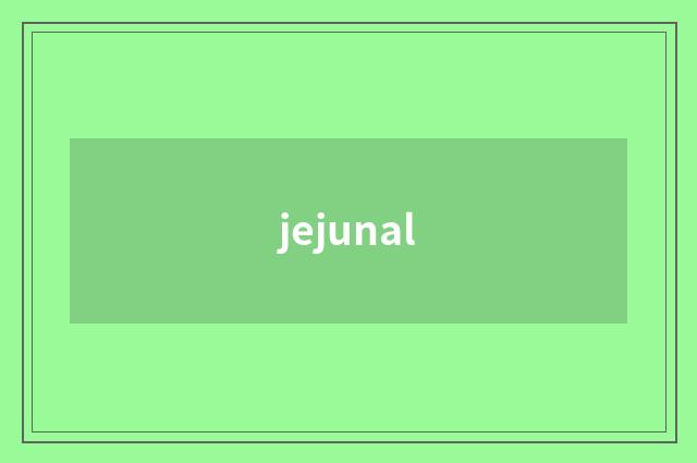 jejunal