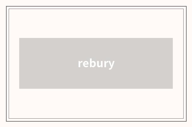rebury