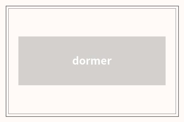 dormer