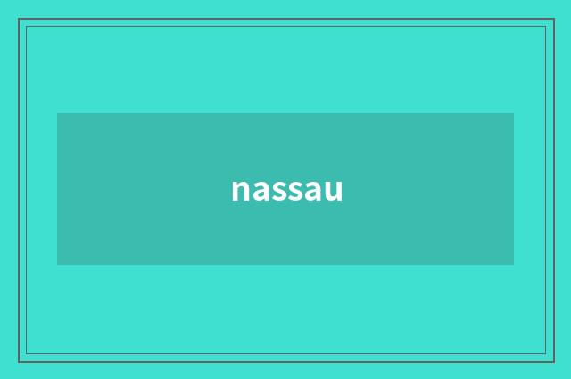 nassau