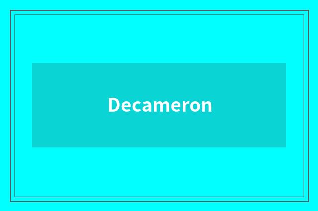 Decameron