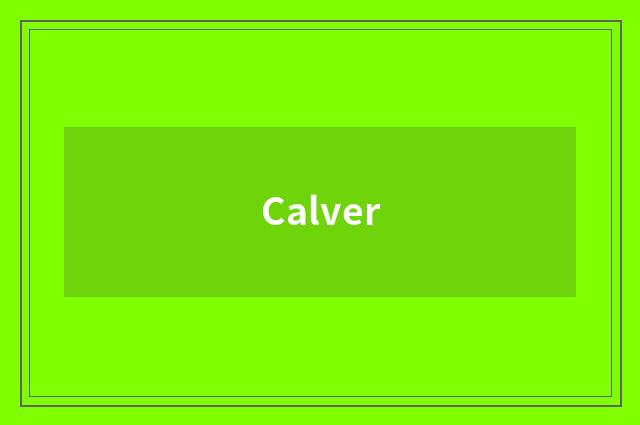 Calver