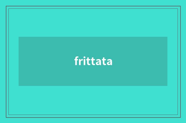 frittata