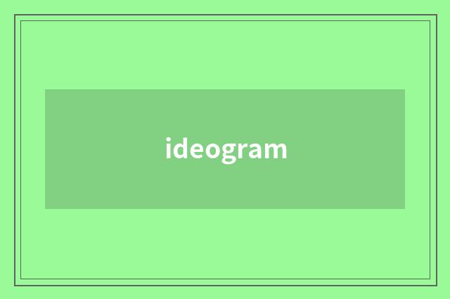 ideogram