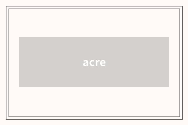 acre