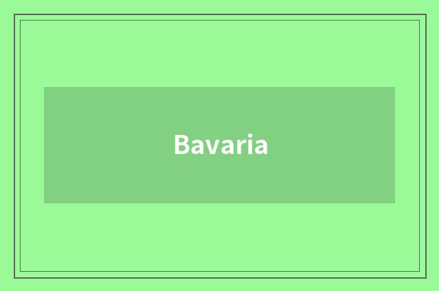 Bavaria