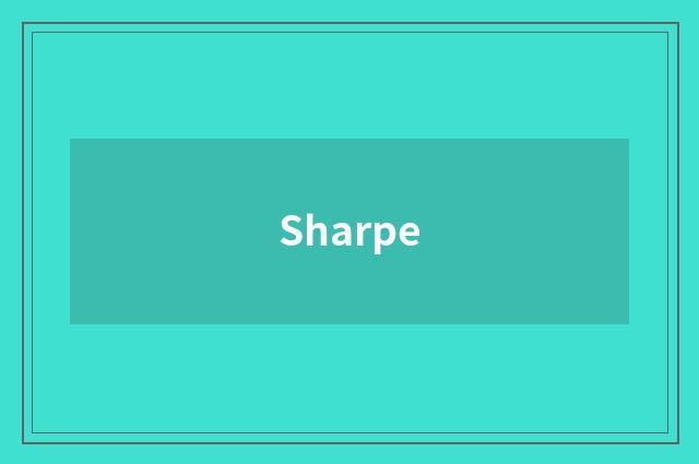 Sharpe
