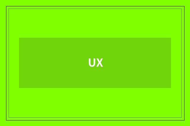 UX