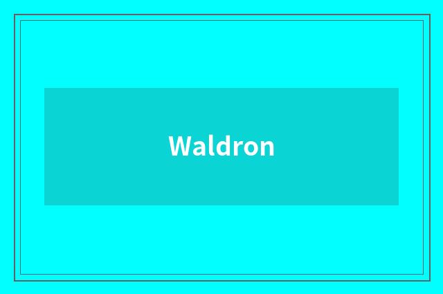 Waldron