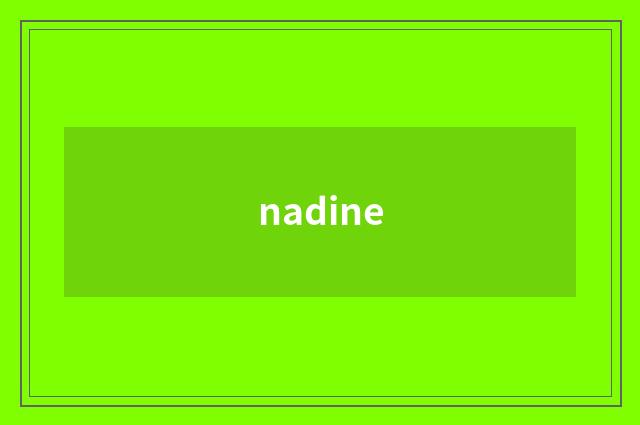 nadine