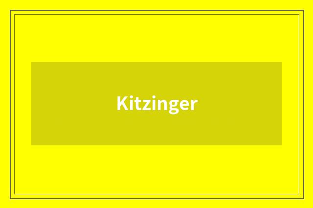 Kitzinger
