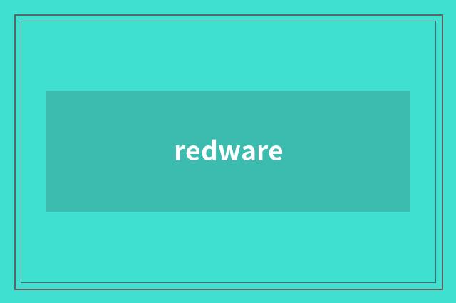 redware
