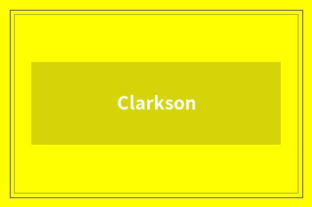 Clarkson
