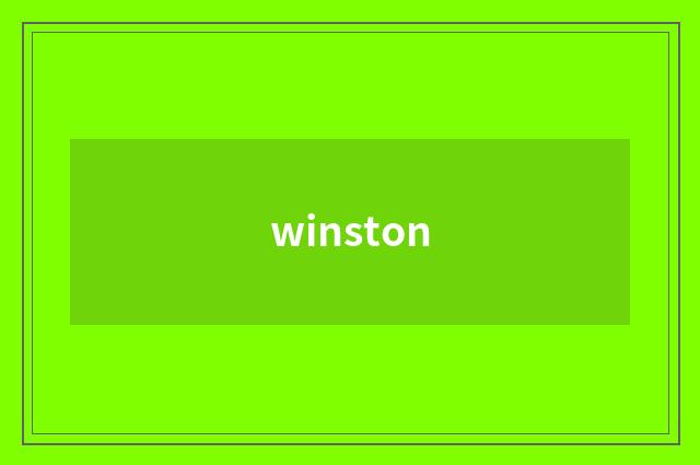 winston