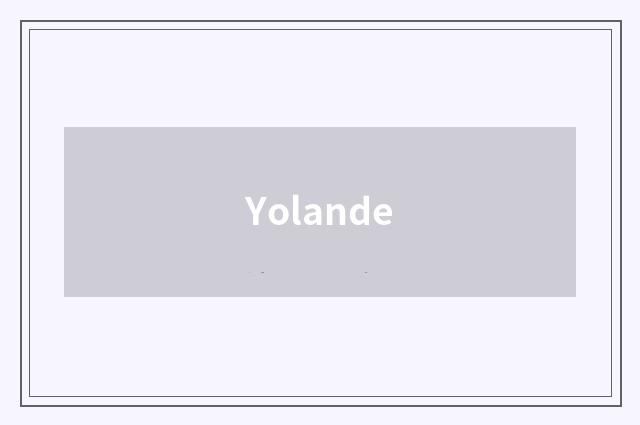 Yolande