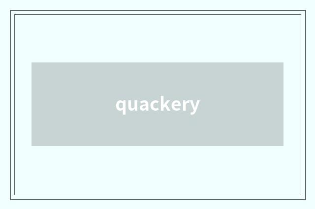 quackery