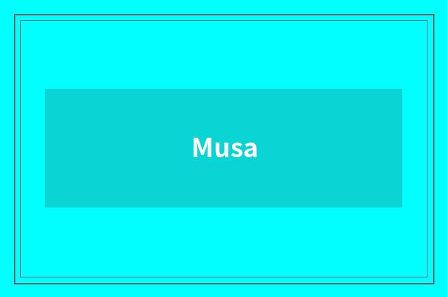 Musa