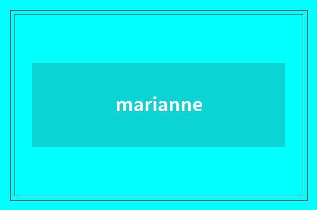 marianne