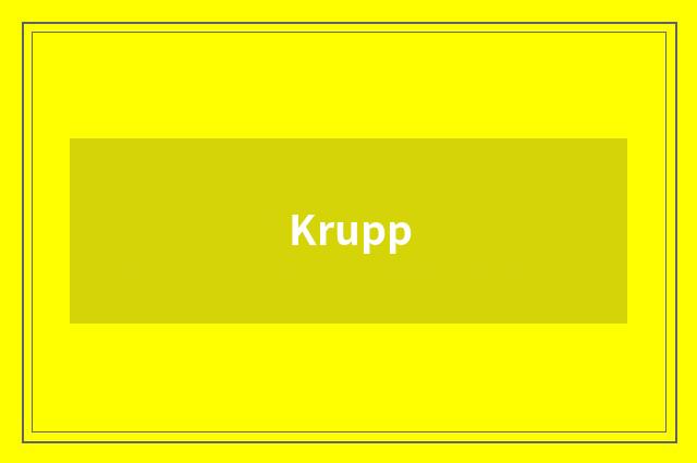 Krupp