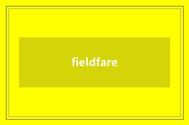 fieldfare