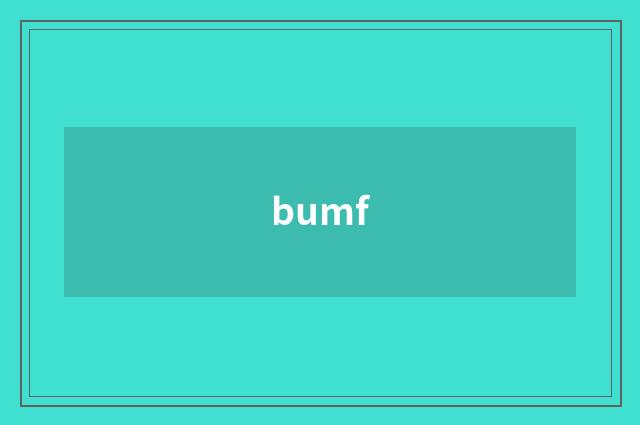 bumf