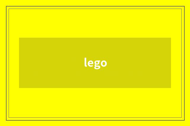 lego