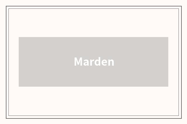 Marden