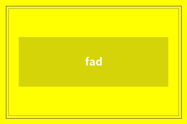 fad