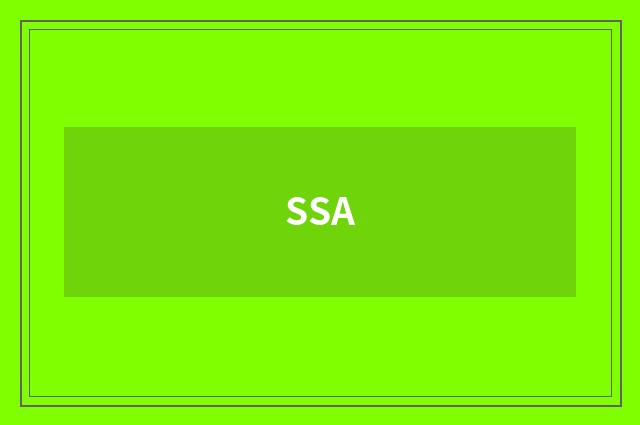 SSA