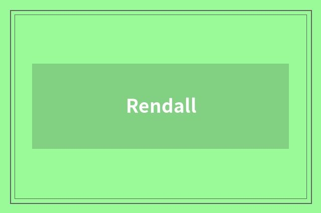 Rendall