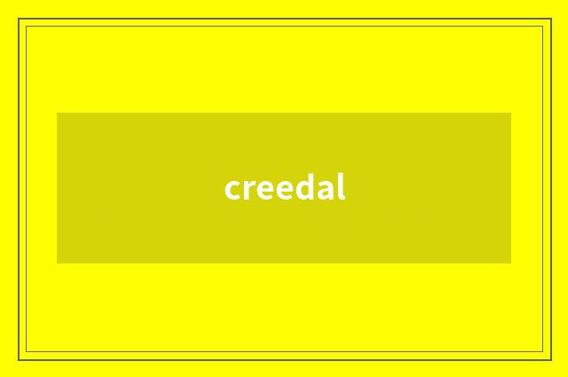 creedal