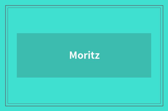 Moritz
