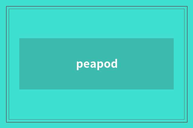 peapod