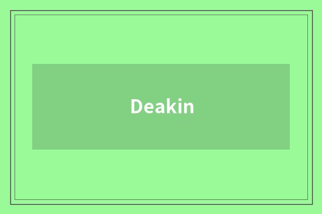 Deakin