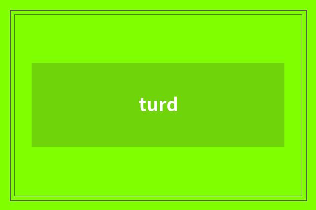 turd