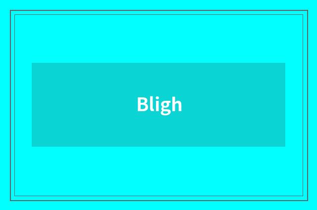 Bligh