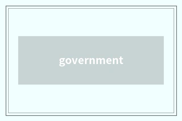 government