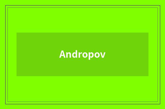 Andropov