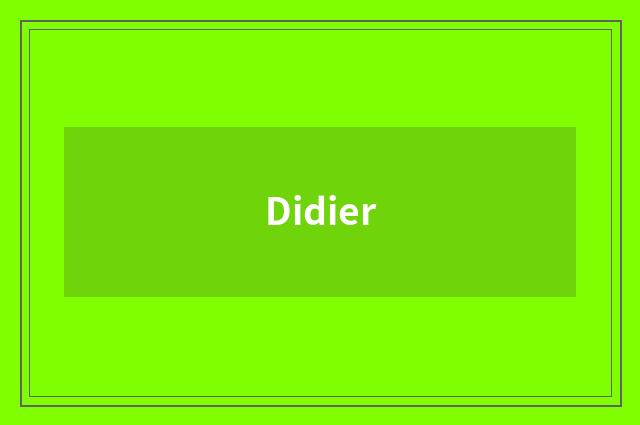 Didier